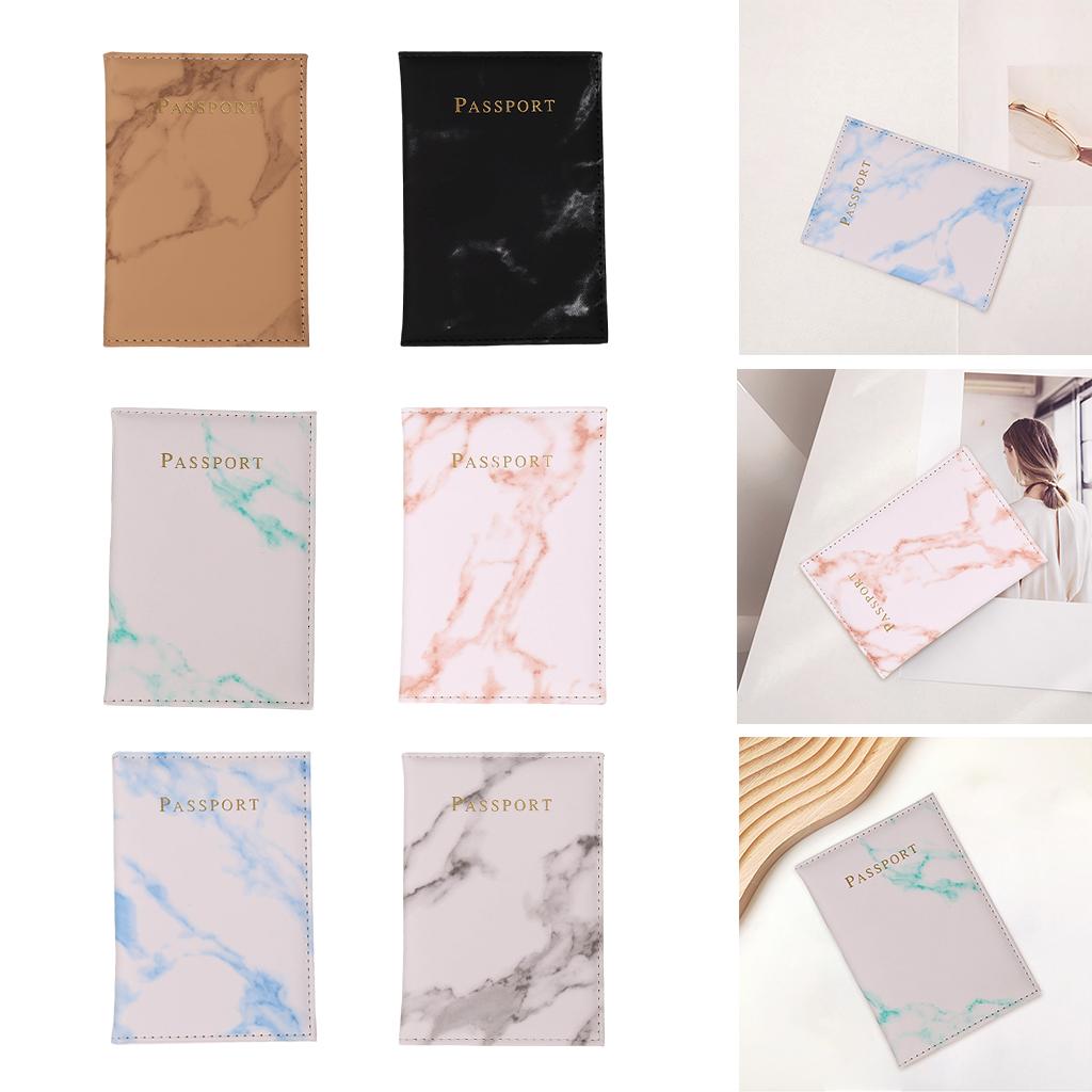 Travel Passports Holder Passport Holder Cover Wallet Case Blue