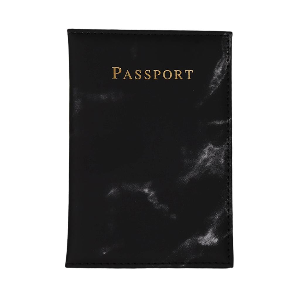 Travel Passports Holder Passport Holder Cover Wallet Case Black