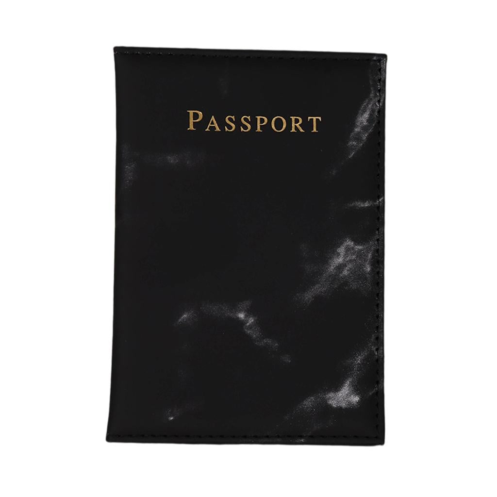 Travel Passports Holder Passport Holder Cover Wallet Case Black