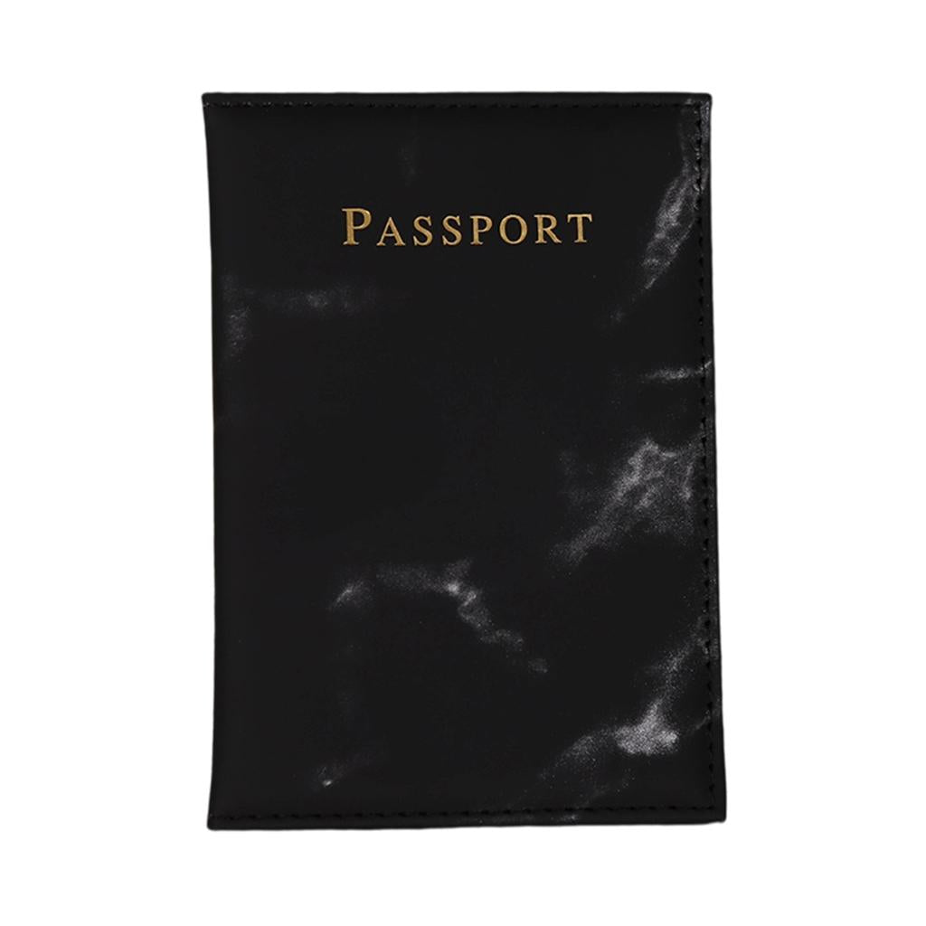 Travel Passports Holder Passport Holder Cover Wallet Case Black