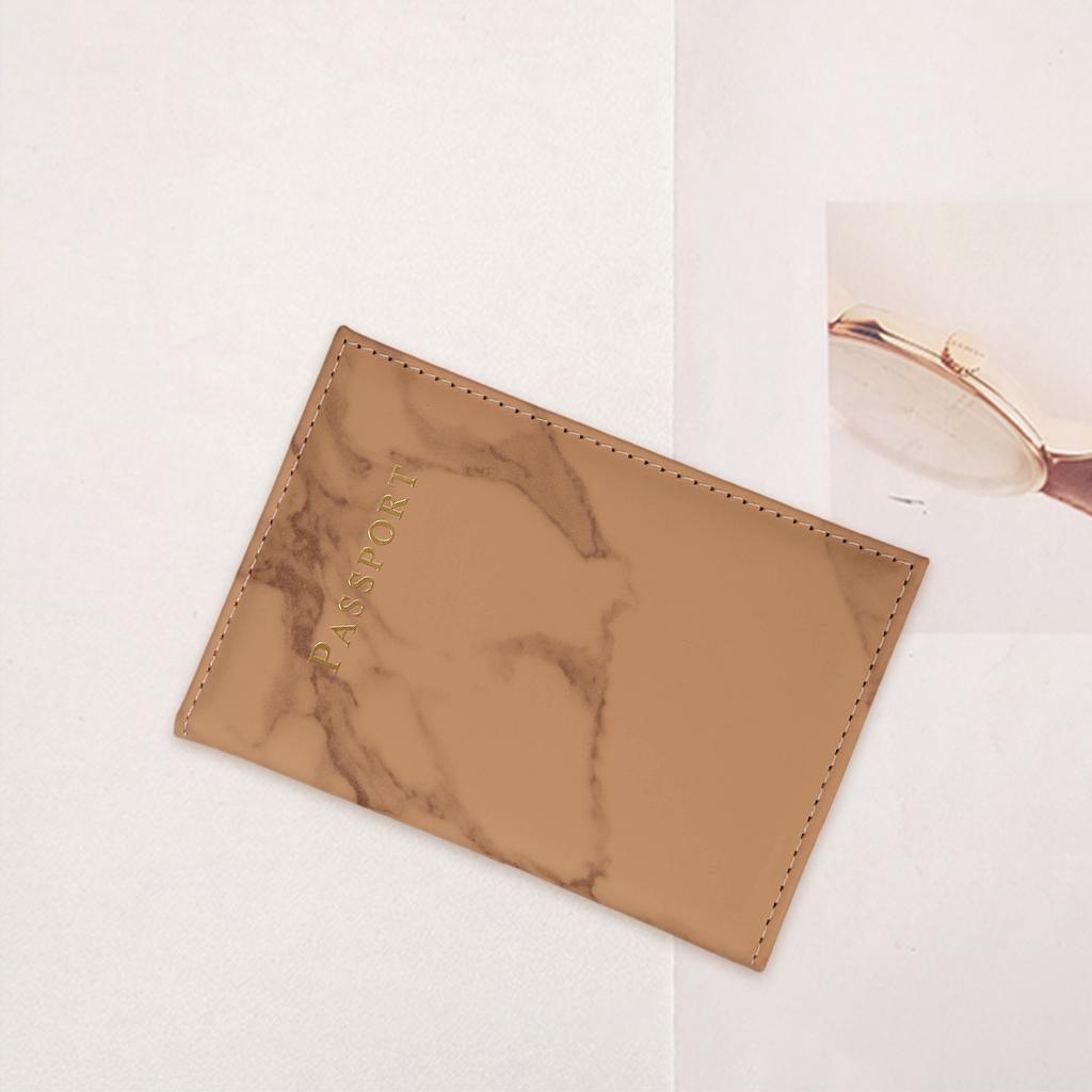 Travel Passports Holder Passport Holder Cover Wallet Case Bronze