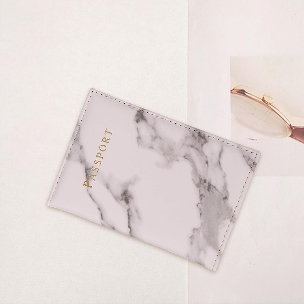 Travel Passports Holder Passport Holder Cover Wallet Case Grey