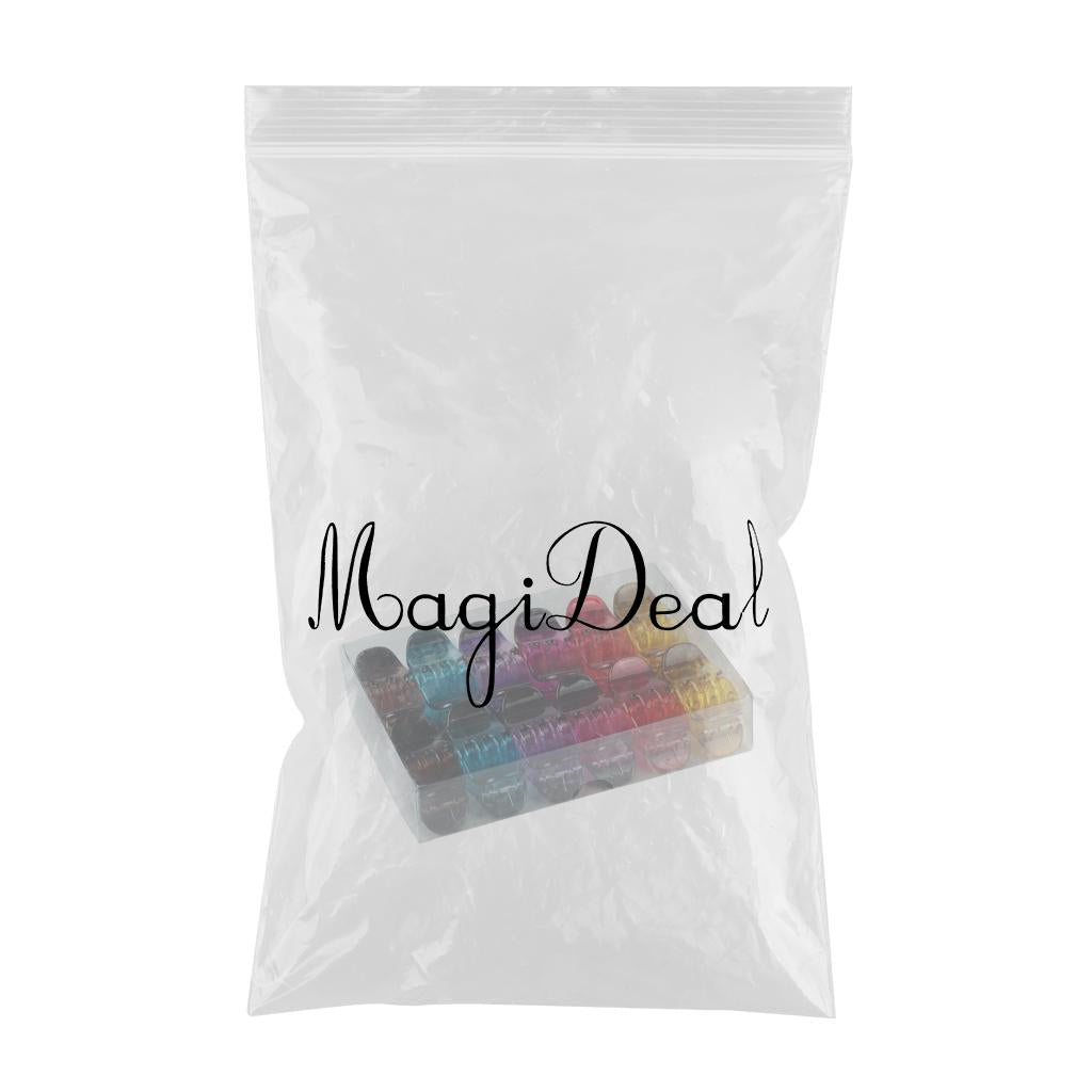 24 Pieces Hair Claws Small Mini Barrettes Hair Accessories Hair Clip Clamp Multicolor