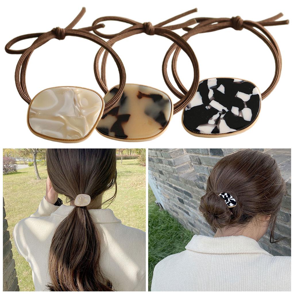 Hair Ties Fashion Simple Headwear Hair Accessories Hair Bands Mlik tea