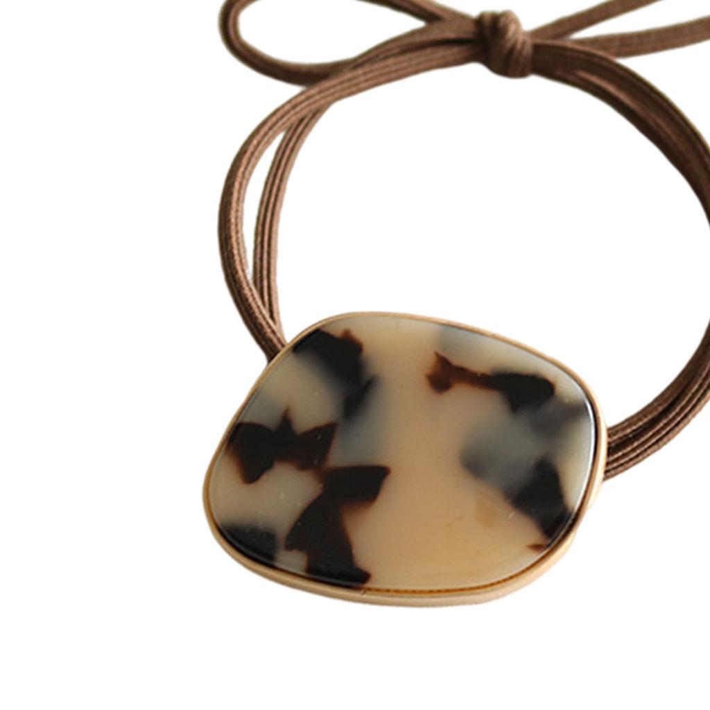 Hair Ties Fashion Simple Headwear Hair Accessories Hair Bands Coffee