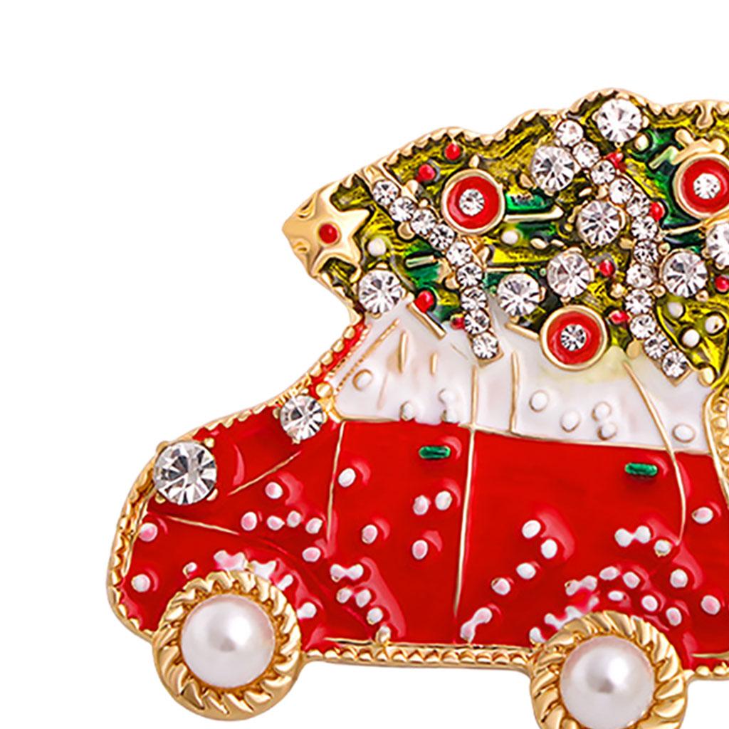 Pins Brooch Shirt Women Accessories Christmas Lapel Gift Alloy Fashion Car 2