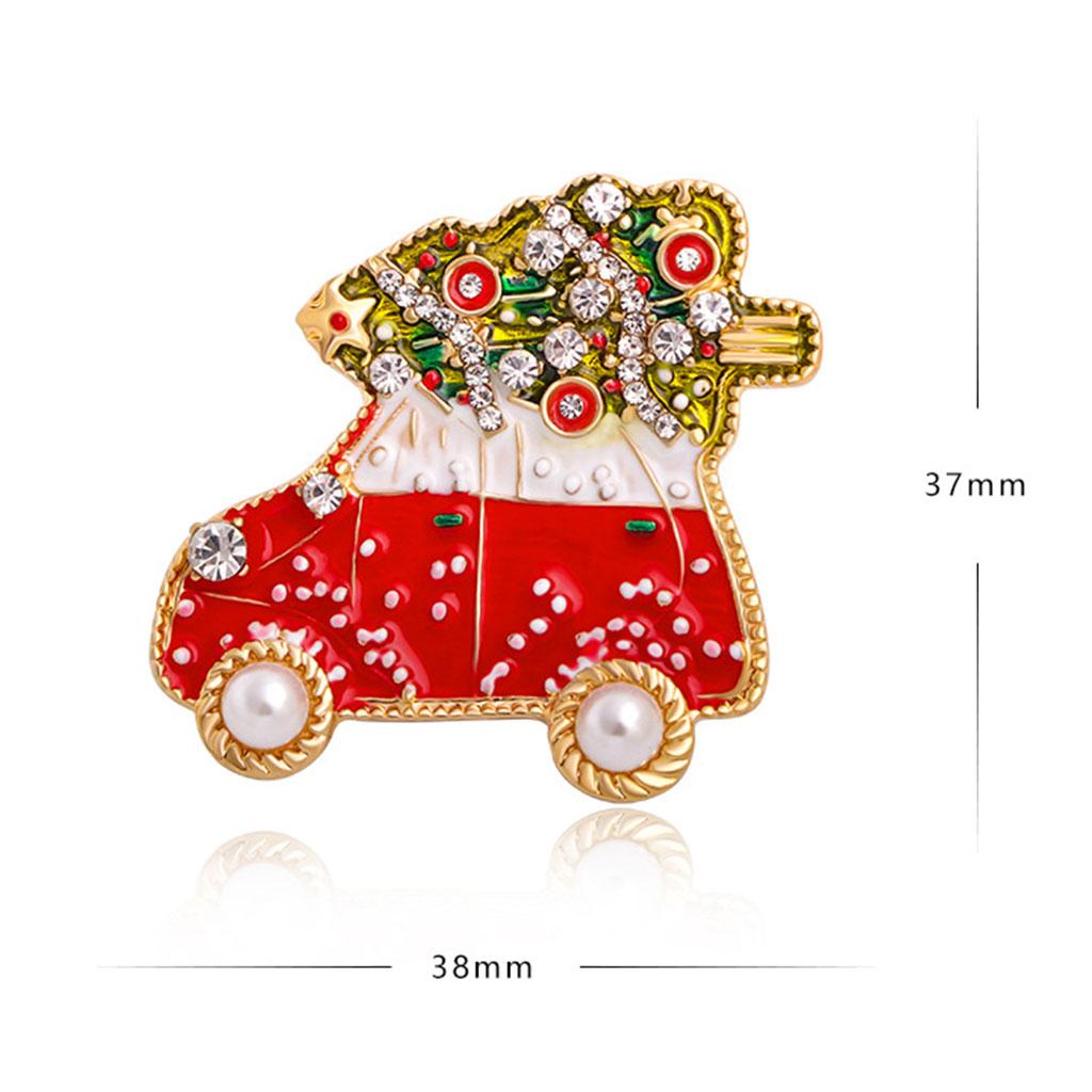 Pins Brooch Shirt Women Accessories Christmas Lapel Gift Alloy Fashion Car 2