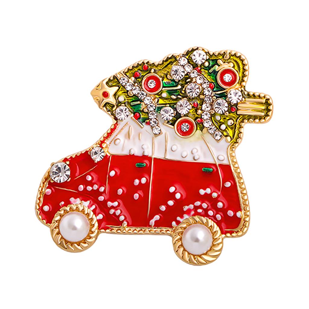 Pins Brooch Shirt Women Accessories Christmas Lapel Gift Alloy Fashion Car 2