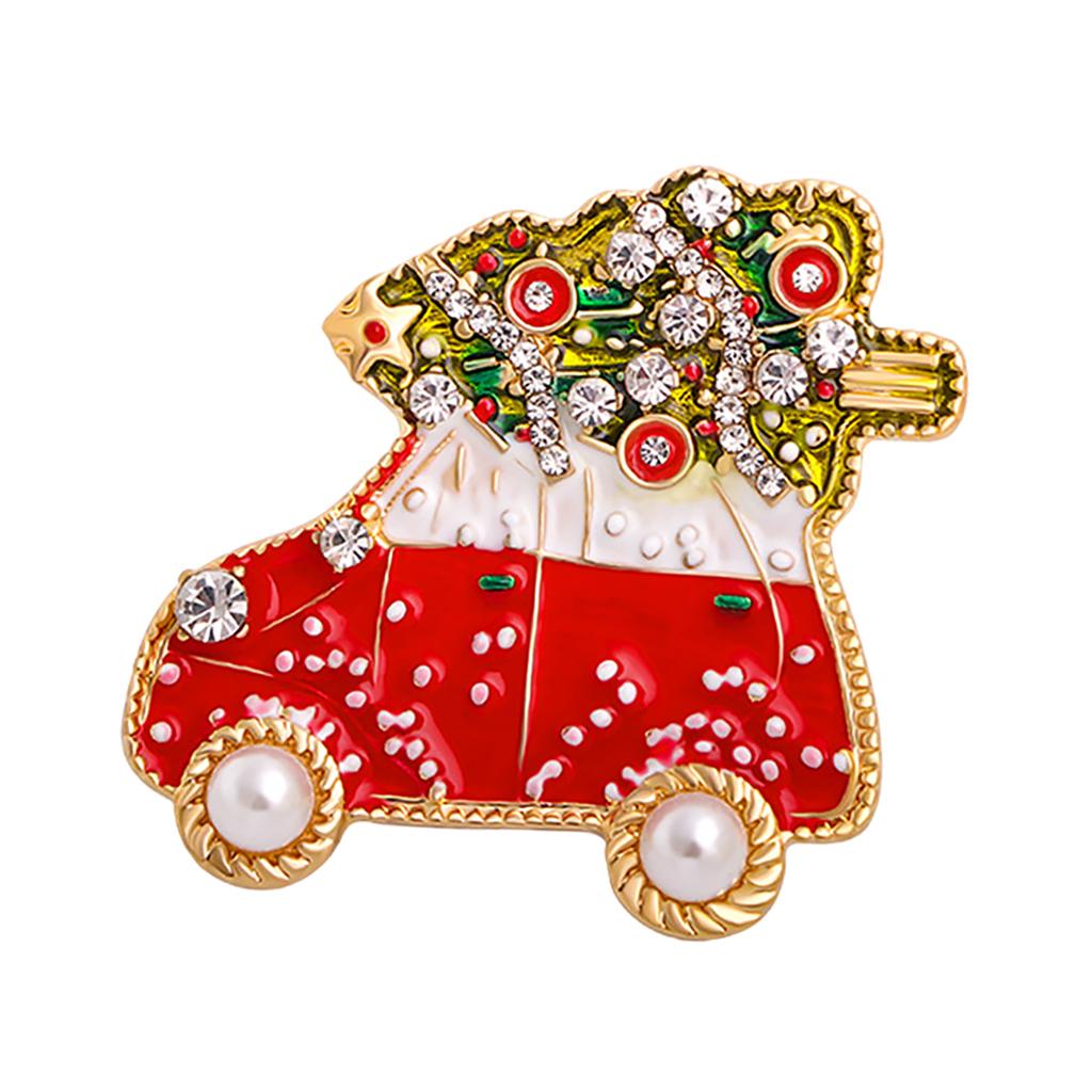 Pins Brooch Shirt Women Accessories Christmas Lapel Gift Alloy Fashion Car 2