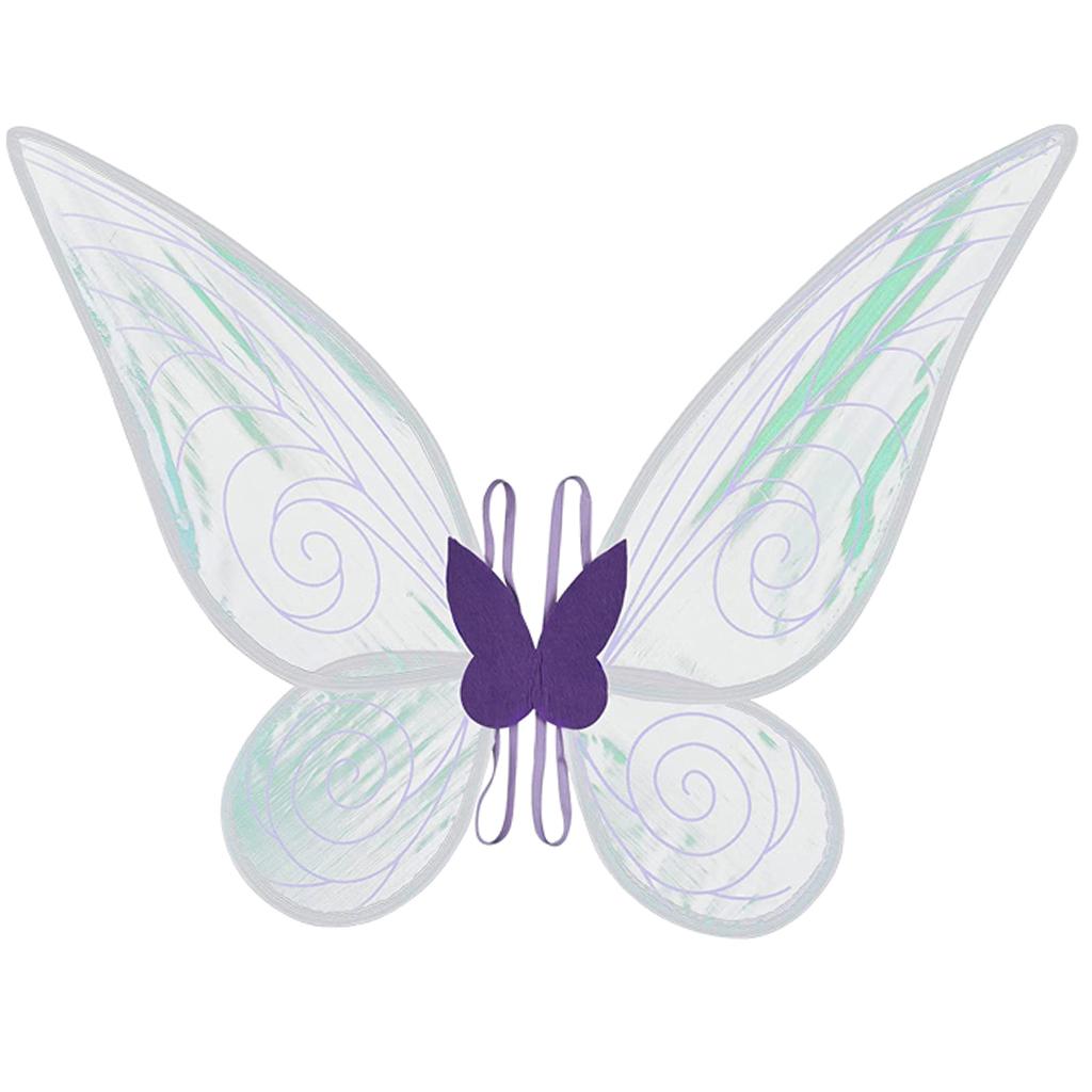 Butterfly Angel Fairy Sparkle for Halloween Cosplay Costume Girls Purple