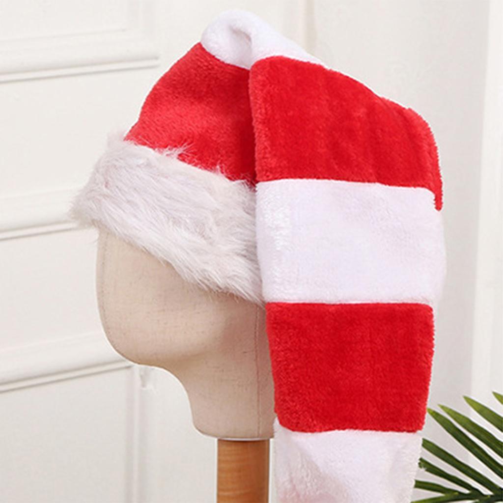 Red and White Elf Hats Funny Fancy Dress for Home Party Cosplay Costume