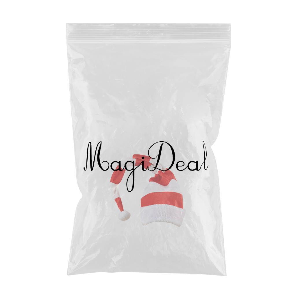 Red and White Elf Hats Funny Fancy Dress for Home Party Cosplay Costume