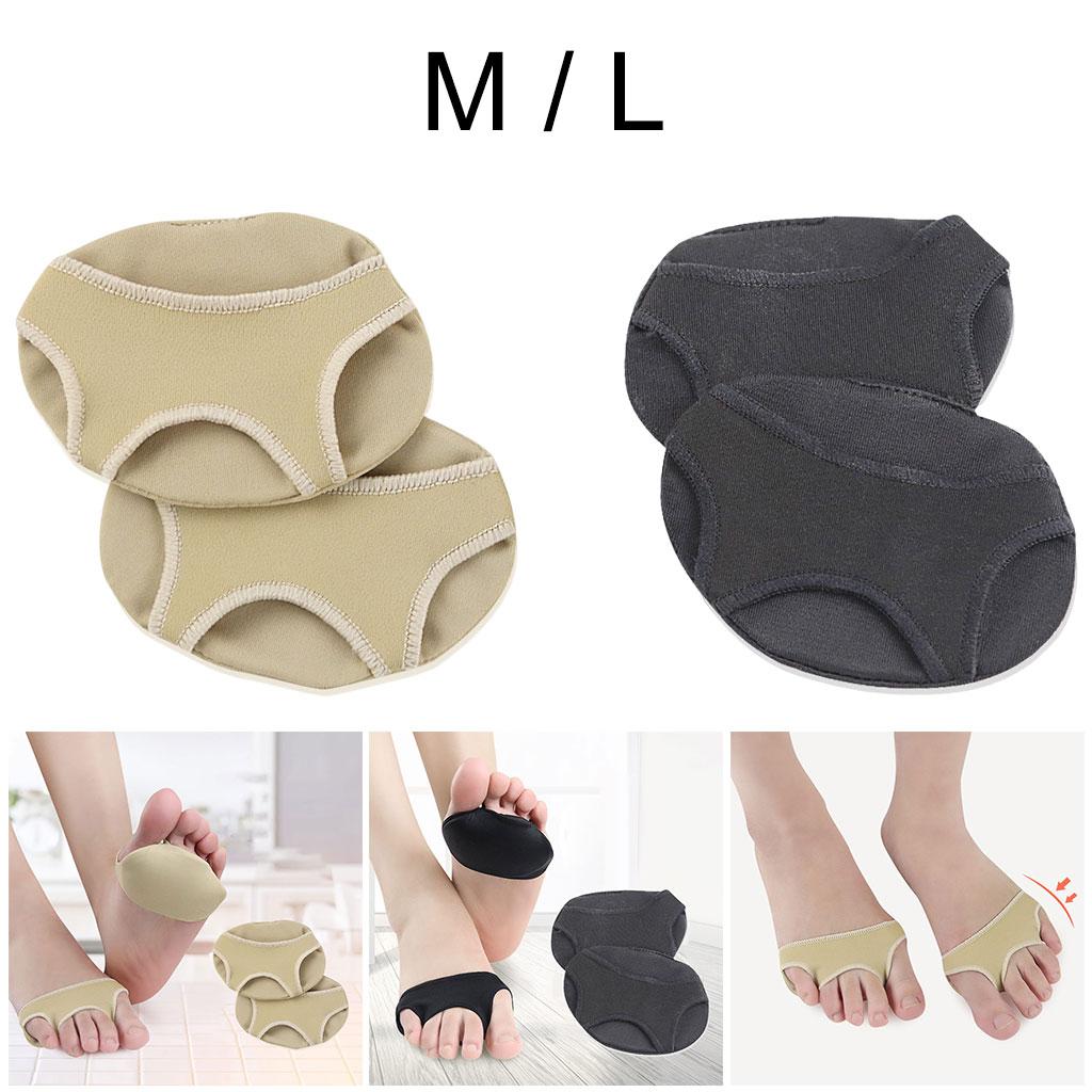 Foot Pads, Metatarsal, Soft Comfort Self Adhesive Design black L