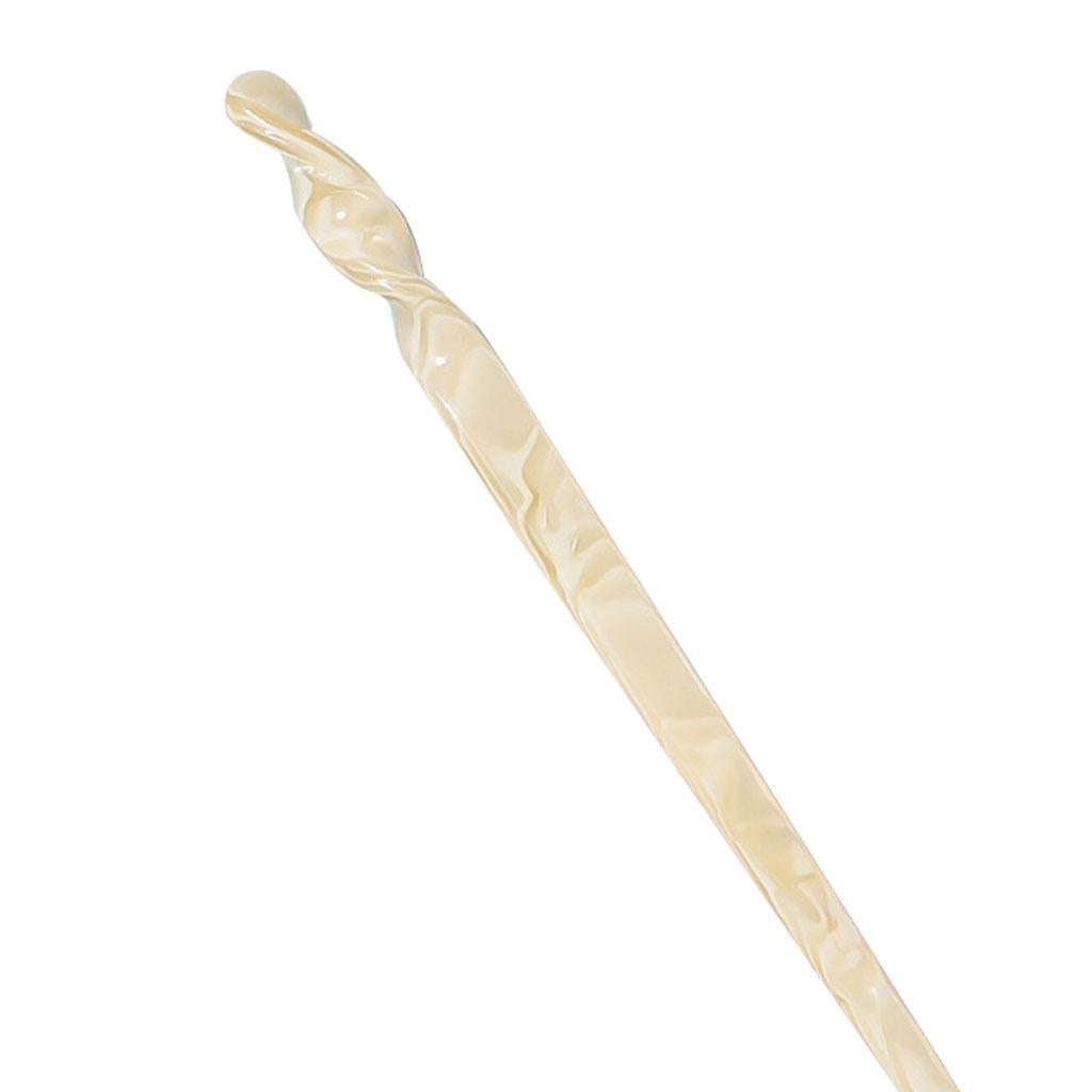 Acetate Hair Sticks Women Chinese Style Hair Accessories Hairpins Beige