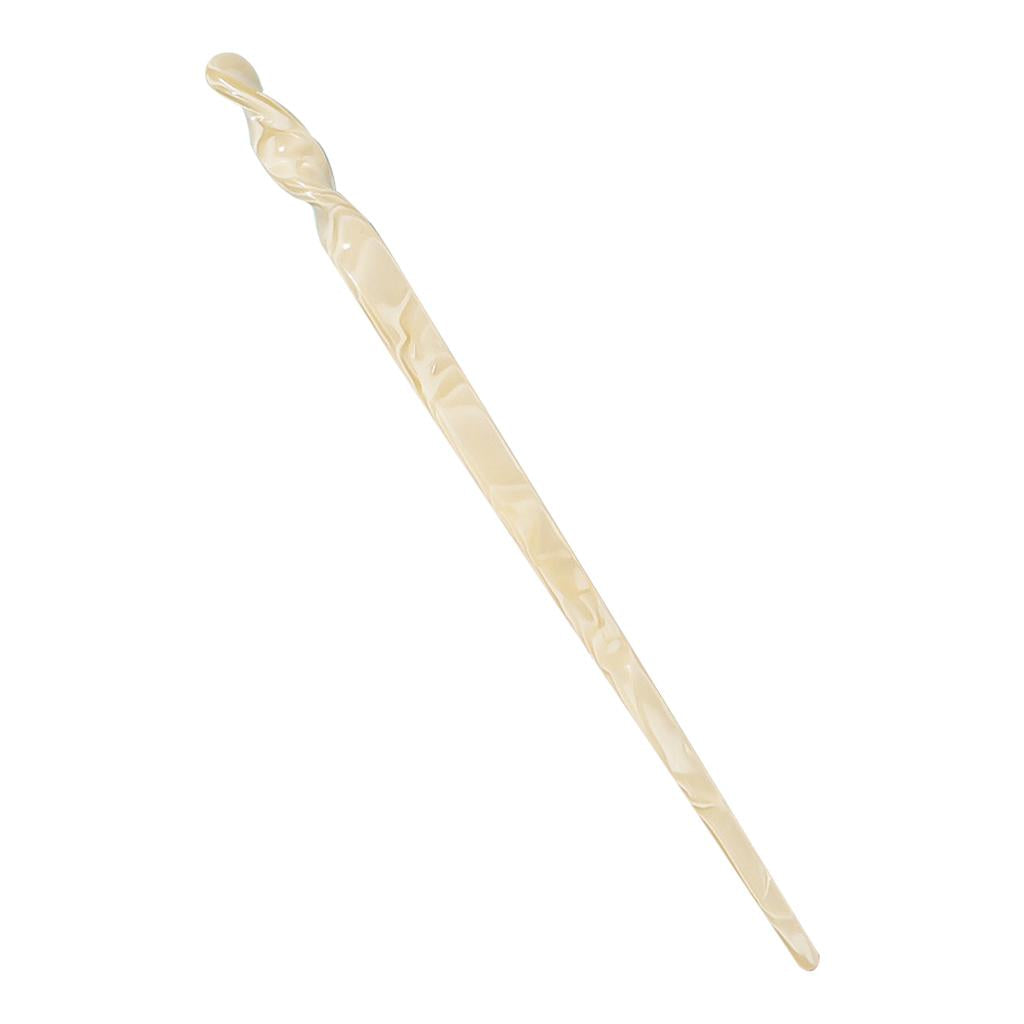 Acetate Hair Sticks Women Chinese Style Hair Accessories Hairpins Beige
