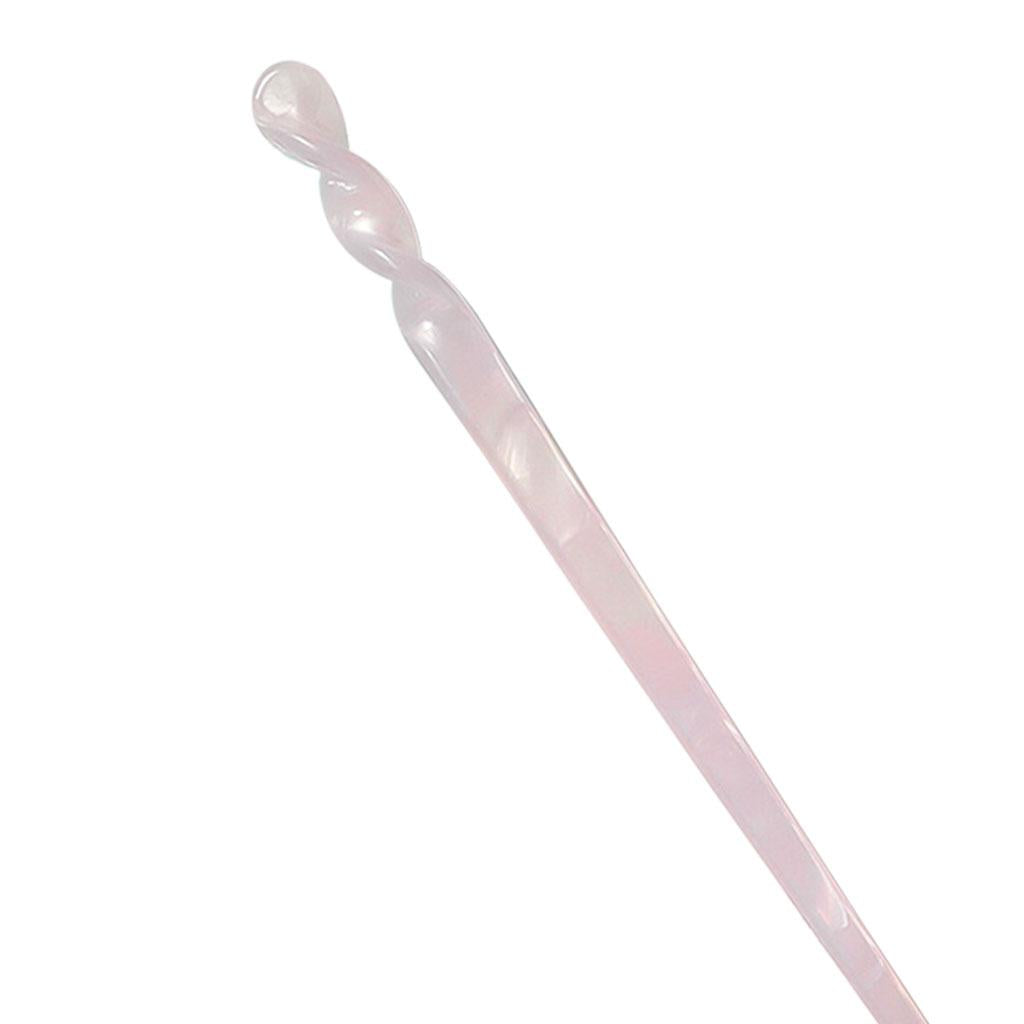 Acetate Hair Sticks Women Chinese Style Hair Accessories Hairpins Pink