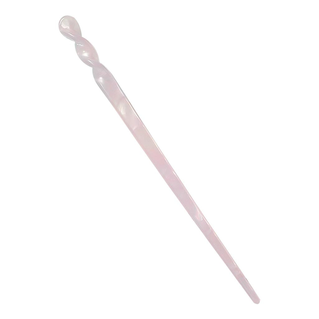 Acetate Hair Sticks Women Chinese Style Hair Accessories Hairpins Pink