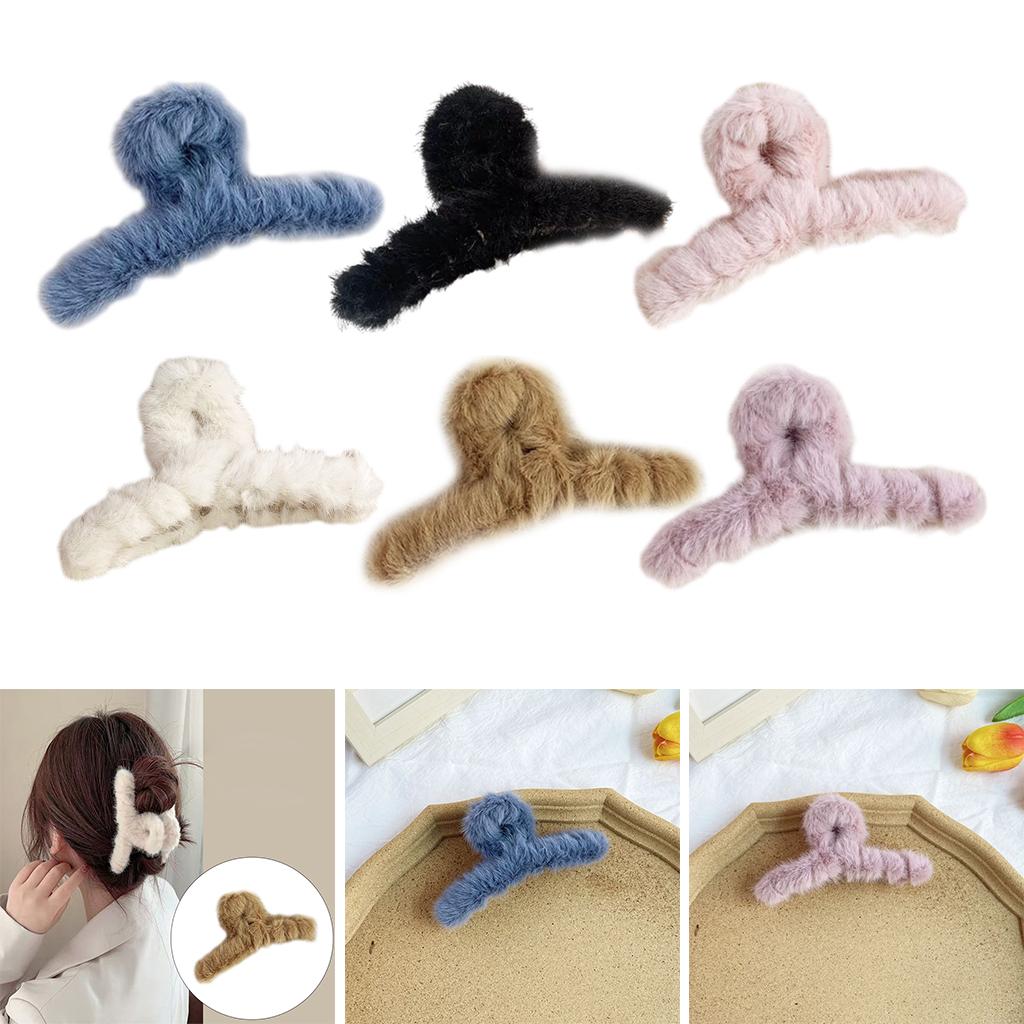 Modern Style Hair Clip for Women Hair Pin Barrette Winter Blue