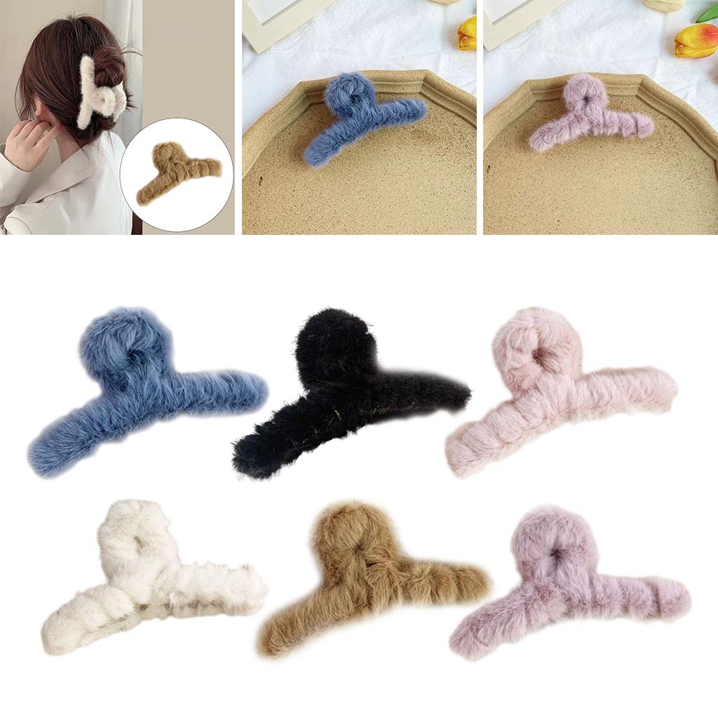 Modern Style Hair Clip for Women Hair Pin Barrette Winter Blue
