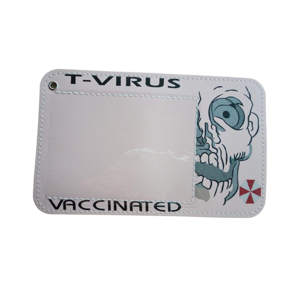 Waterproof Vaccination Card Protector Name Cards Holder Light Pink