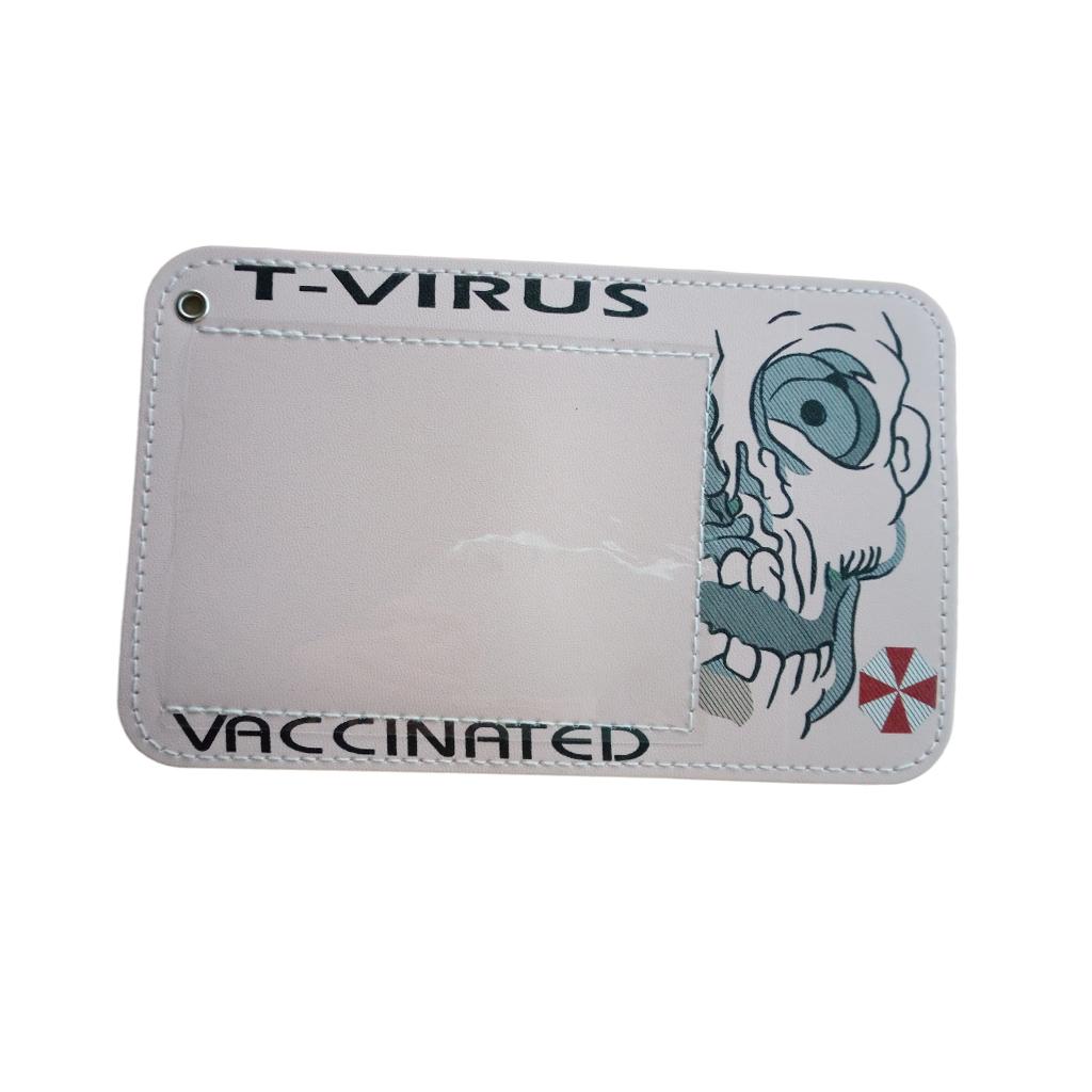 Waterproof Vaccination Card Protector Name Cards Holder Light Pink