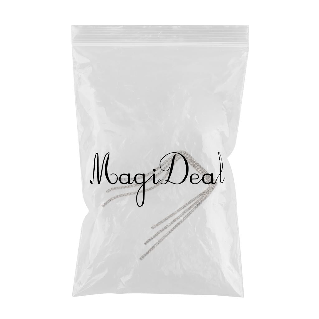 Claw Clips Brooch Crystal Clamp Alloy Tassel Hair Clip for Thin Hair Lady