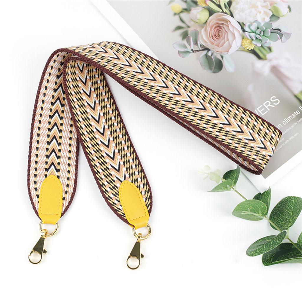 Replacement Purse Strap Shoulder Crossbody Handbag Bag Detachable DIY Straps Yellow