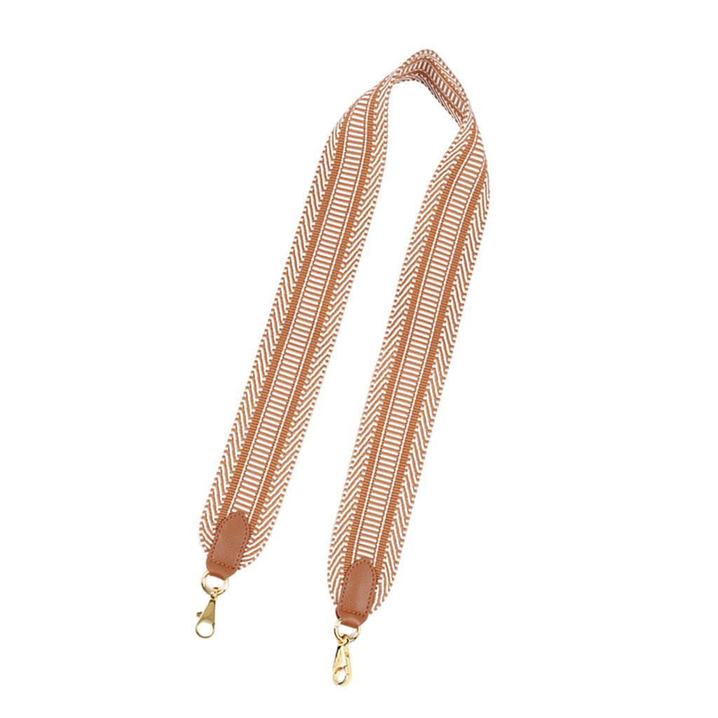 Replacement Purse Strap Shoulder Crossbody Handbag Bag Detachable DIY Straps Brown