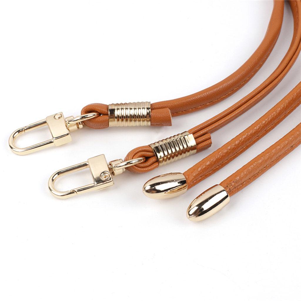 Bag Knitting Set Shoulder Strap Crochet Bag Handmade for Purse Making Brown