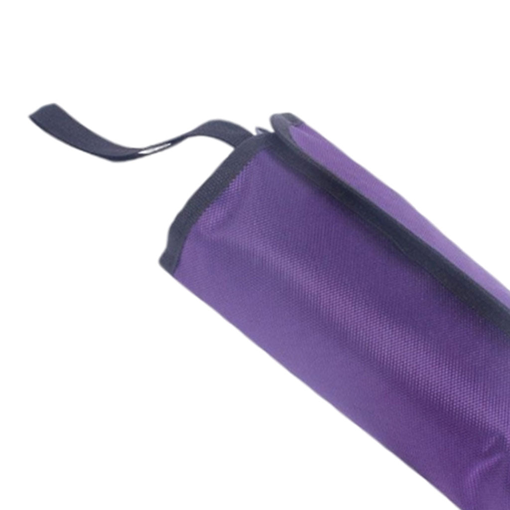 Oxford Fabric Vehicle Kit Bag Organizer Folding Roll Bags for Repair Gadget Purple