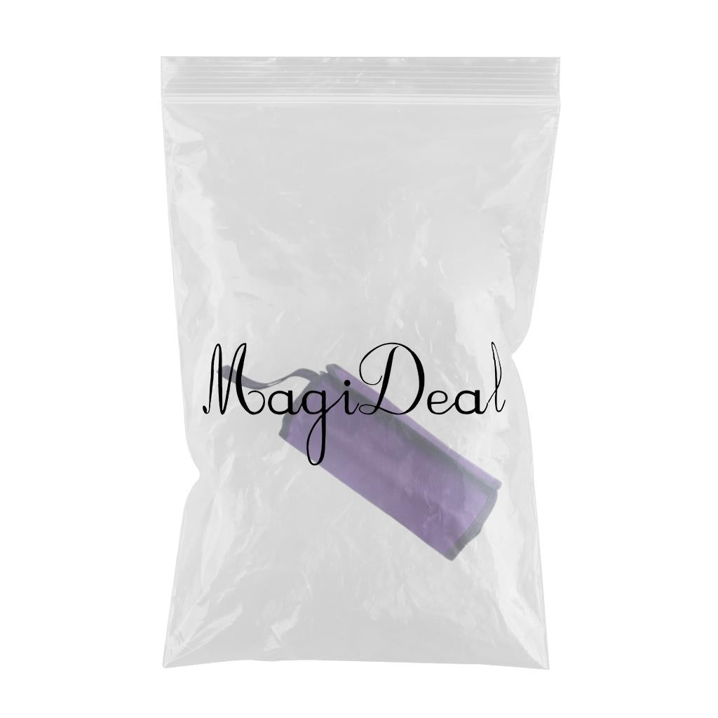 Oxford Fabric Vehicle Kit Bag Organizer Folding Roll Bags for Repair Gadget Purple