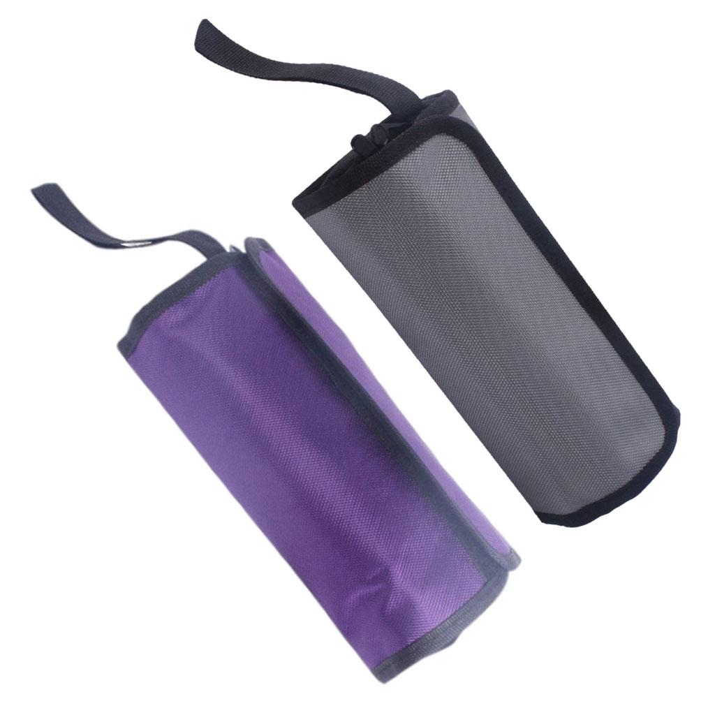 Oxford Fabric Vehicle Kit Bag Organizer Folding Roll Bags for Repair Gadget Purple