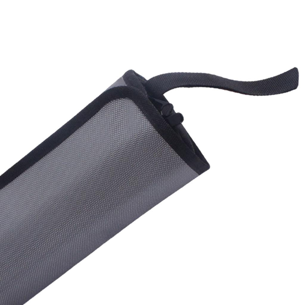 Oxford Fabric Vehicle Kit Bag Organizer Folding Roll Bags for Repair Gadget Silver Gray