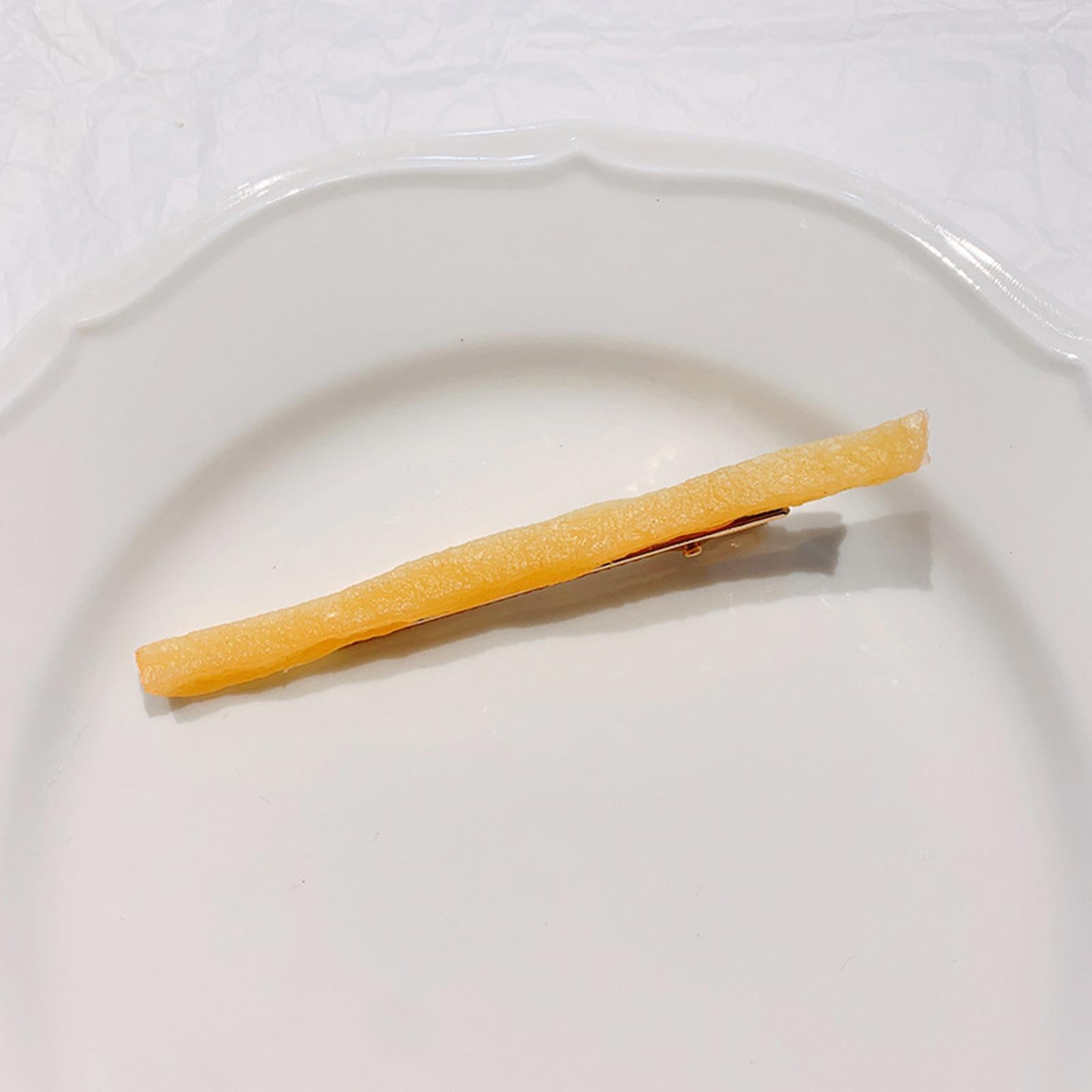 Simulation Food Barrettes Hair Accessories Fast Food Hairpin Women Hair Clip Fries 10CM 3.94IN