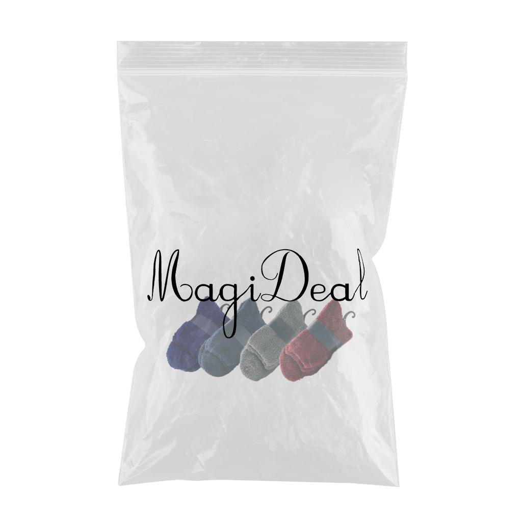 Warm Winter 4 Pair Mens Socks Stretch Athletic Thick Elasticity navy