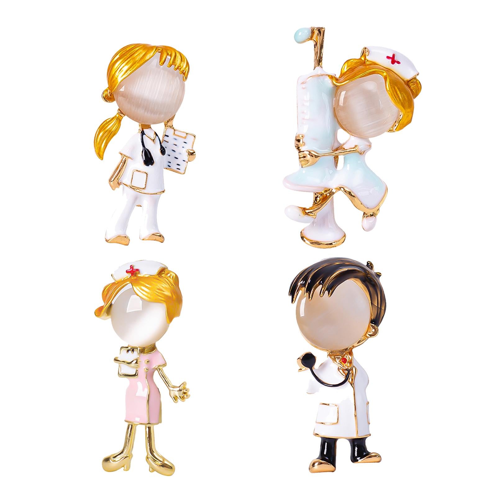 Brooch Pin Brooches Badge Alloy Corsage New Year Hat Bag Doctor