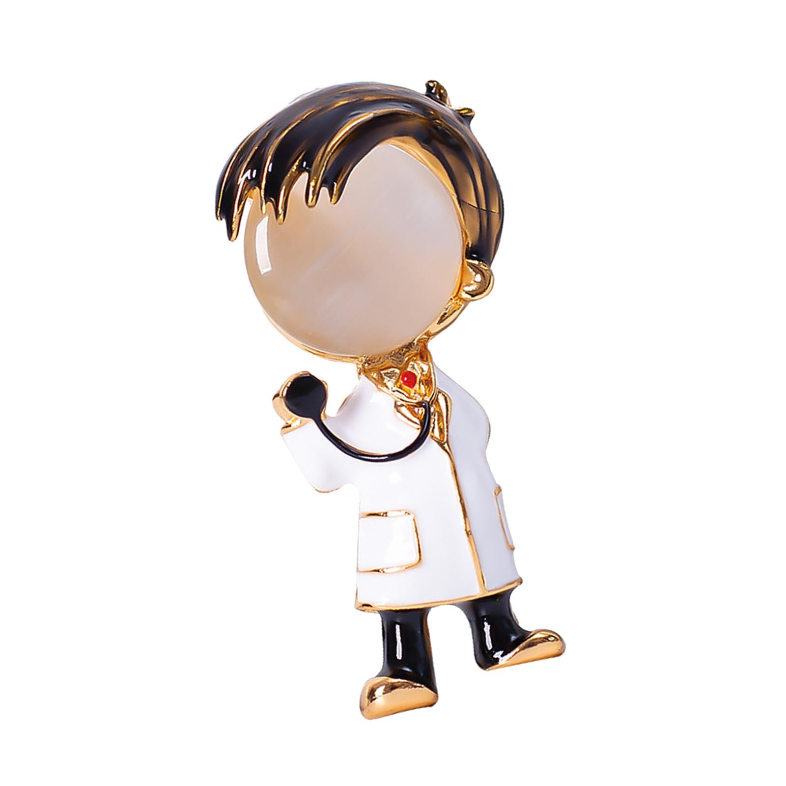 Brooch Pin Brooches Badge Alloy Corsage New Year Hat Bag Doctor
