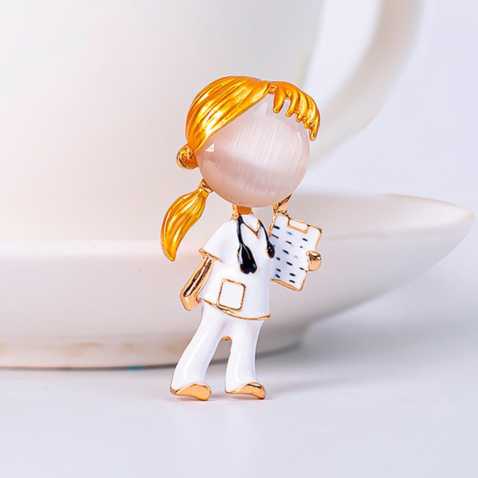 Brooch Pin Brooches Badge Alloy Corsage New Year Hat Bag Notebook Nurse