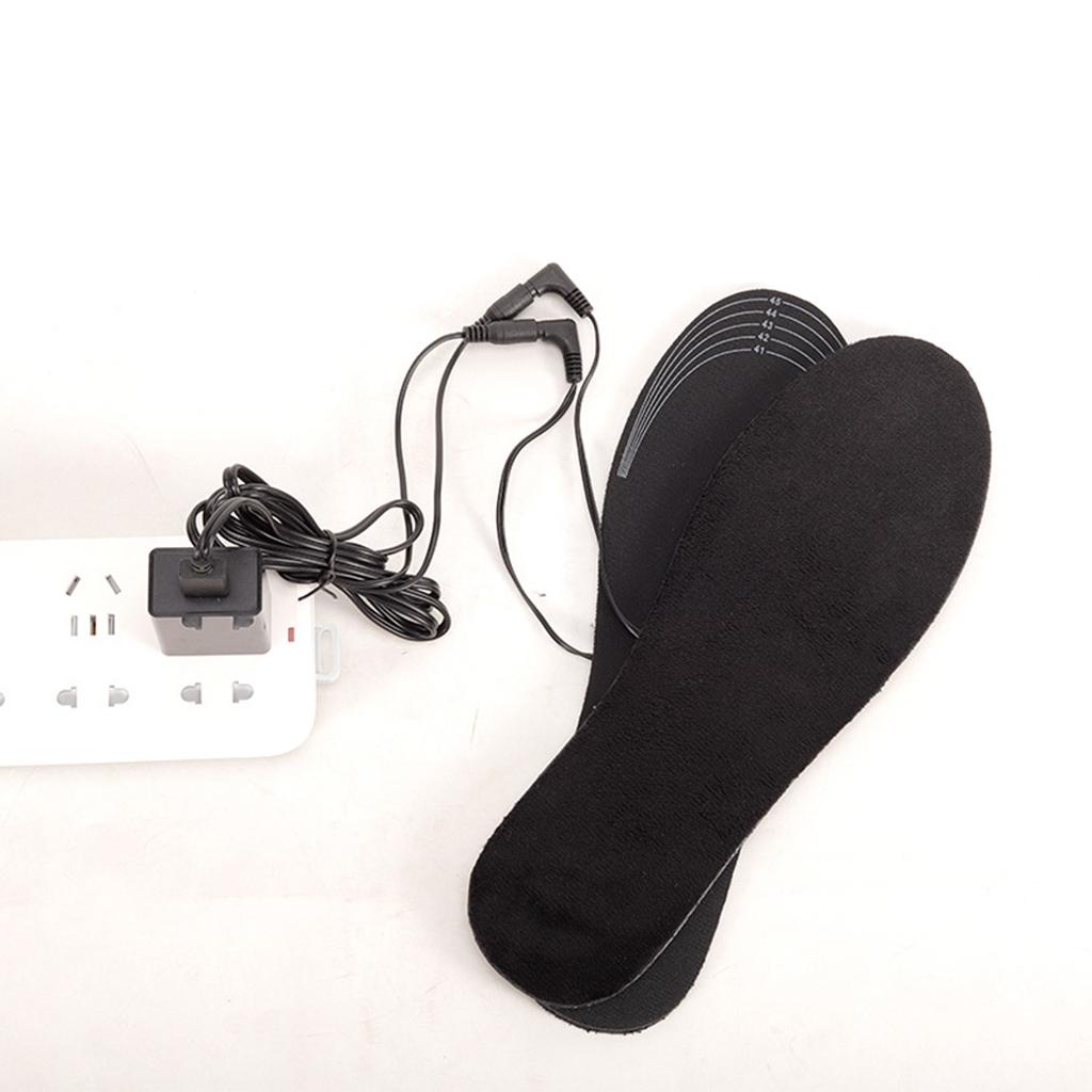 Heated Shoe Insoles Warm Socks Feet Heater USB Foot Winter Warm Outdoor Pads 285mm USB