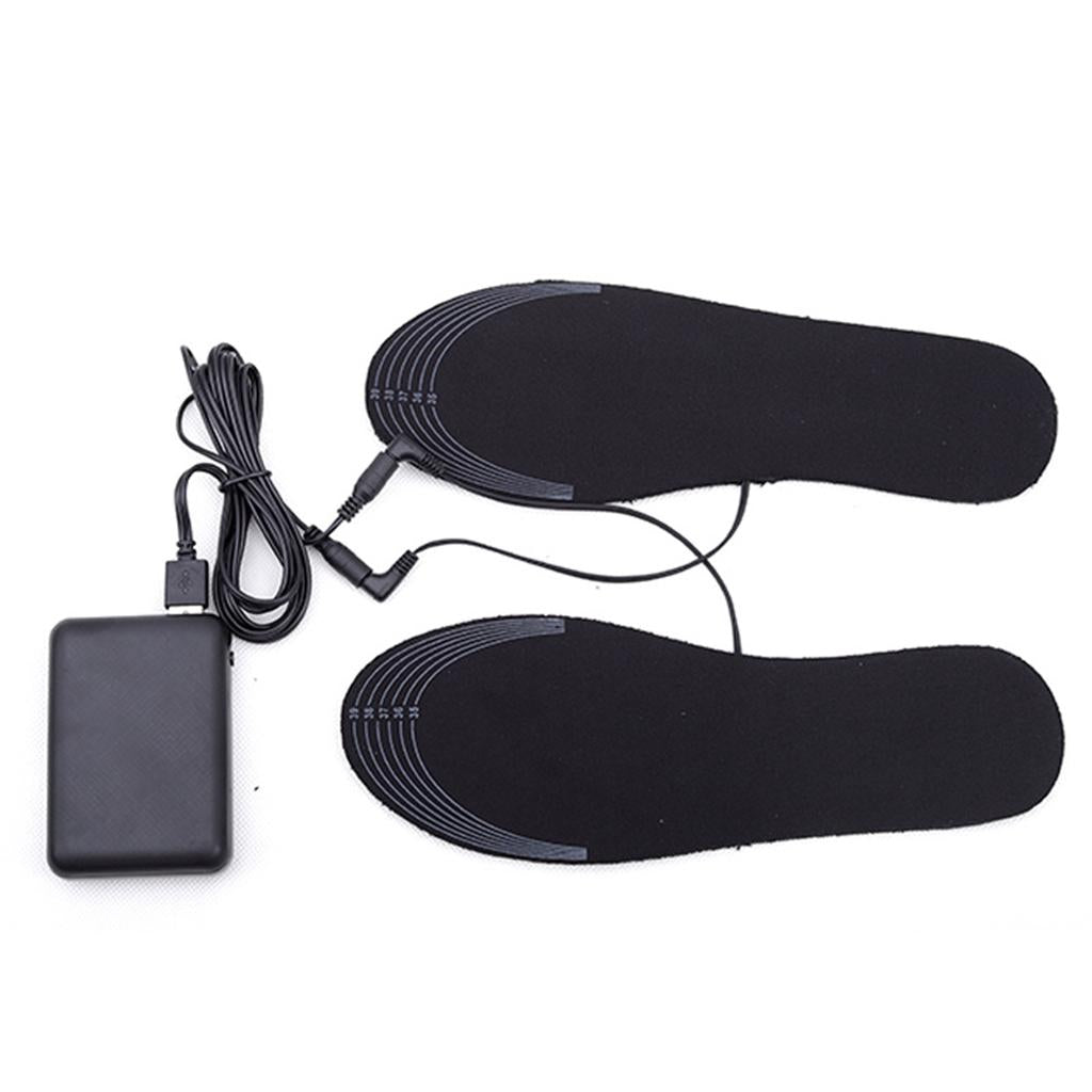 Heated Shoe Insoles Warm Socks Feet Heater USB Foot Winter Warm Outdoor Pads 285mm USB