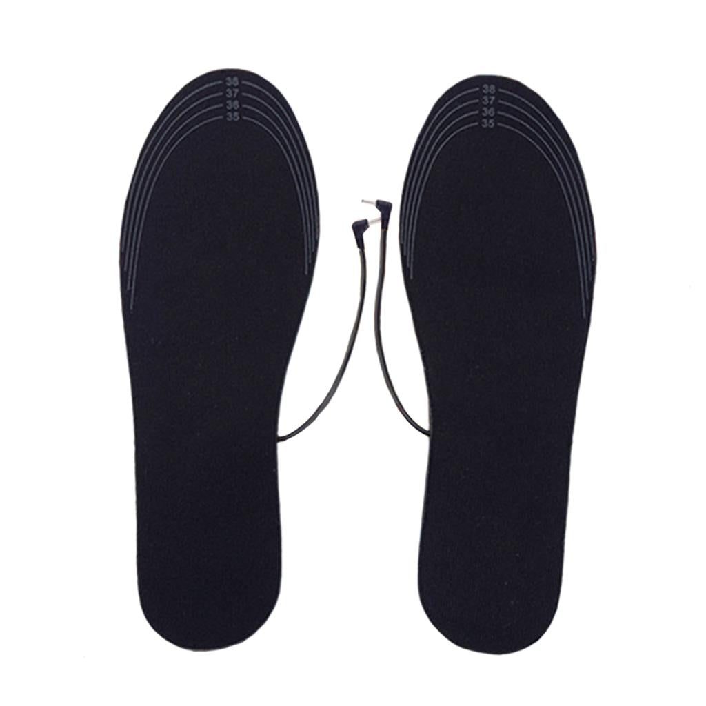 Heated Shoe Insoles Warm Socks Feet Heater USB Foot Winter Warm Outdoor Pads 285mm USB
