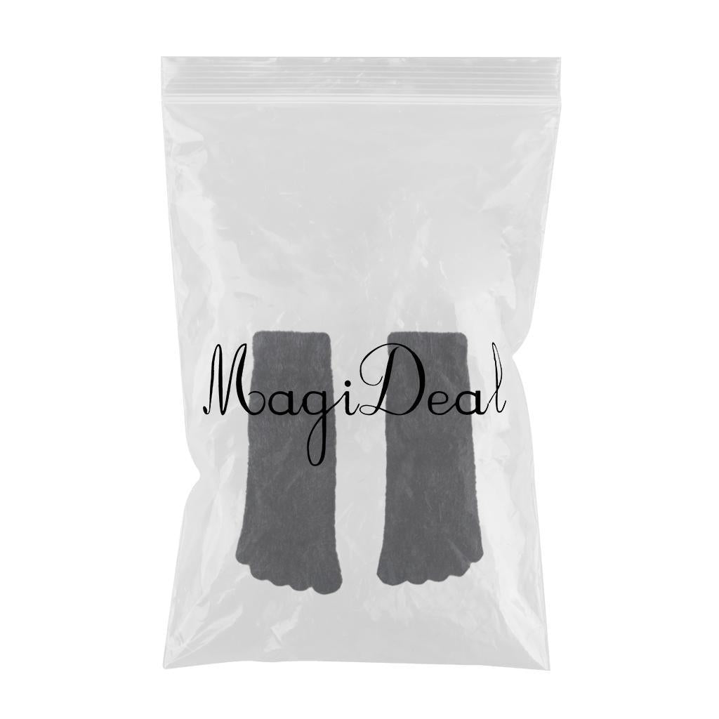 Thermal Five Finger Toe Socks Cozy Nylon Girls Women Men Sport Socks Black