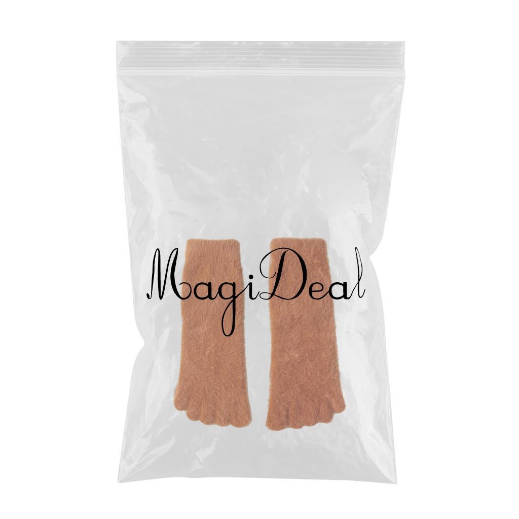 Thermal Five Finger Toe Socks Cozy Nylon Girls Women Men Sport Socks Orange