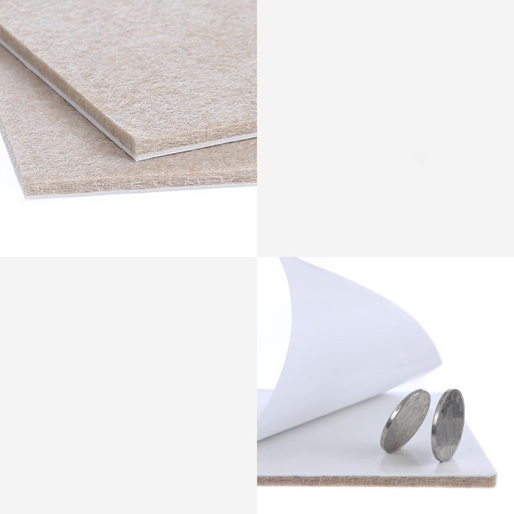 Polyester Chair Leg Pads Free Moving Table Leg Covers Thicker Anti-Slip Pad