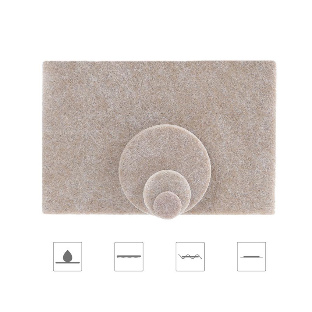 Polyester Chair Leg Pads Free Moving Table Leg Covers Thicker Anti-Slip Pad