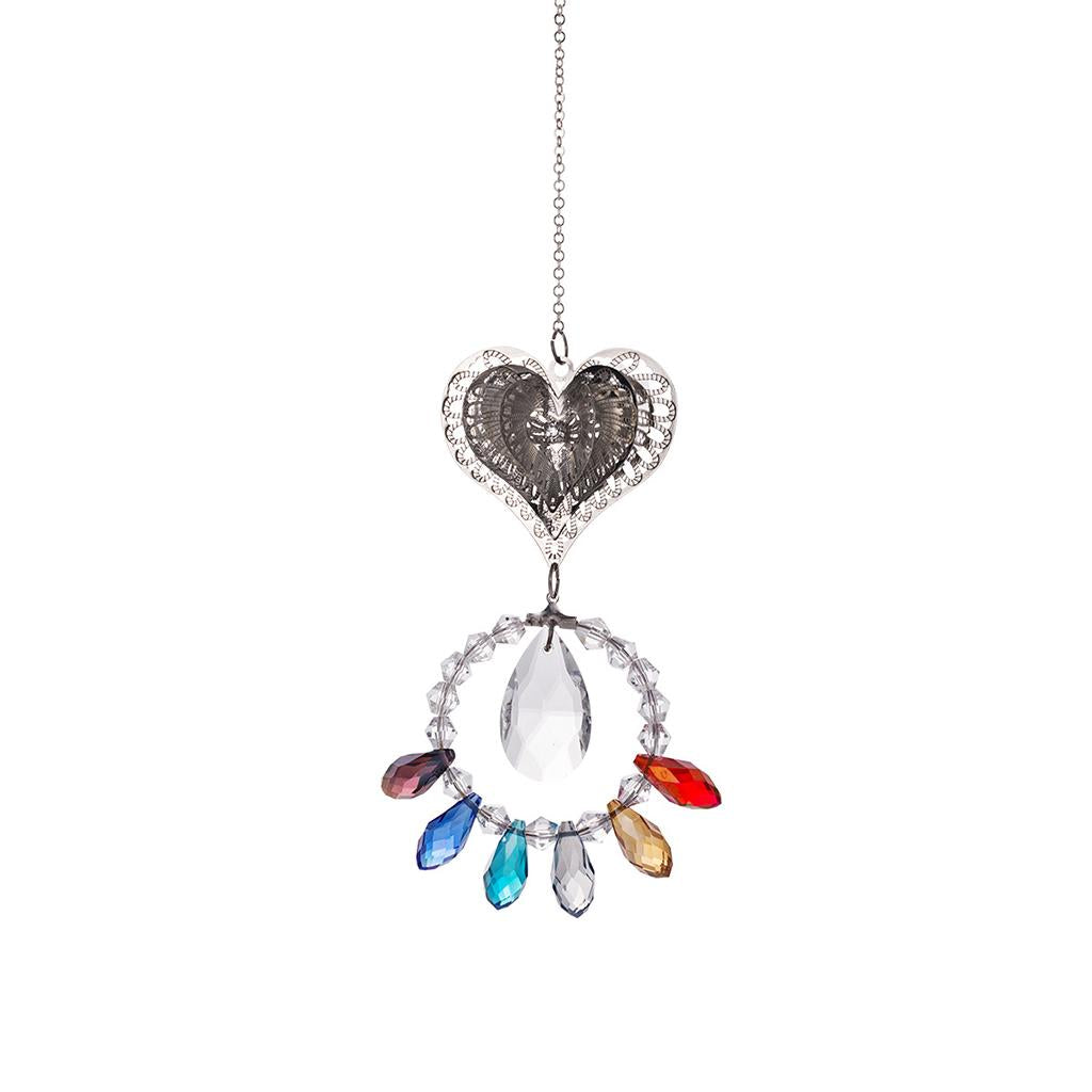 Crystals Rainbow Suncatcher Outdoor Indoor Hanging Ornament Prism Style B