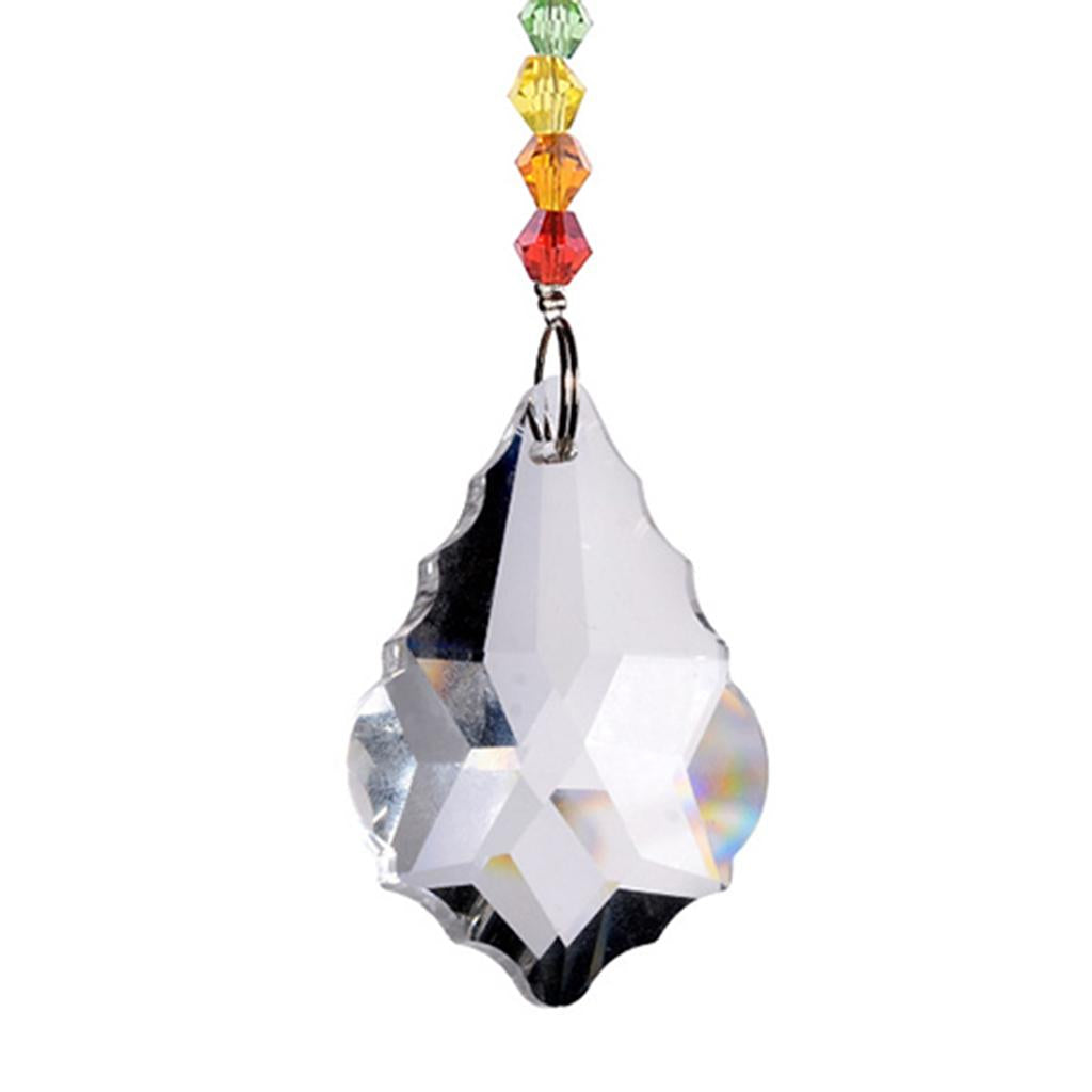 Crystals Rainbow Suncatcher Outdoor Indoor Hanging Ornament Prism Style D