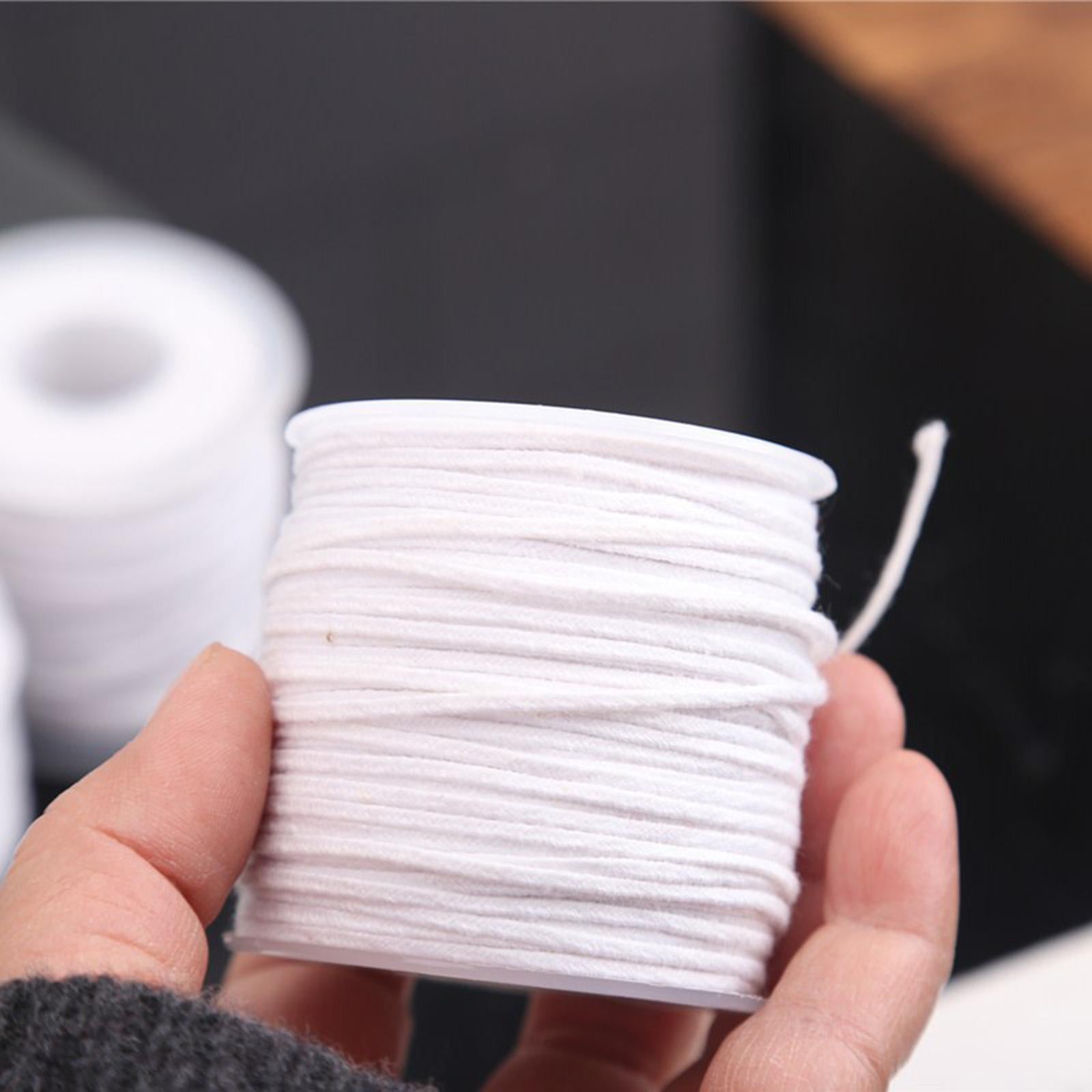 Cotton Braided Candle Wicks Wick Core Spool for Candle Making 48 Ply 30m