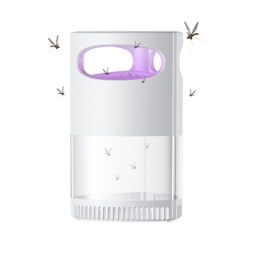 Indoor Insect Flying Bugs Trap Fruit Fly Gnat Mosquito Killer with UV Light White