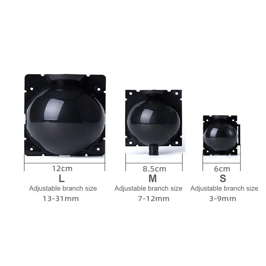 Plant Rooting Device High Pressure Propagation Ball Box S Black